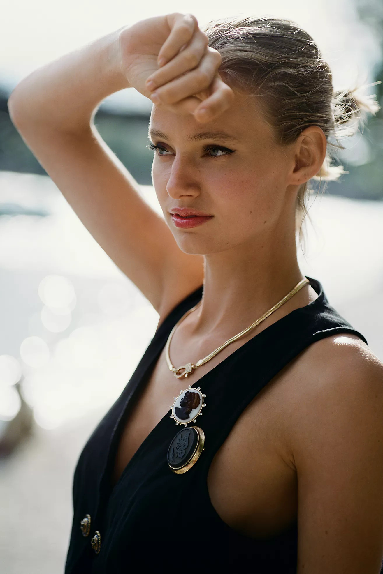 Delicate Linked Necklace | Anthropologie (US)