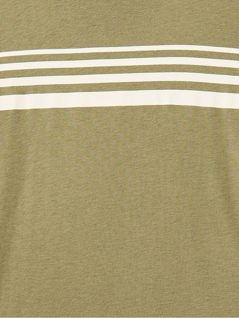 Wonder Nation Toddler Boys Short Sleeve Chest Stripe T-Shirt, Sizes 18M-5T - Walmart.com | Walmart (US)