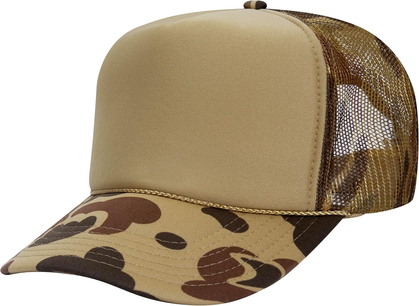 OTTO Polyester Foam Front 5 Panel High Crown Mesh Back Trucker Hats in 97, Bulk, Wholesale | Amazon (US)