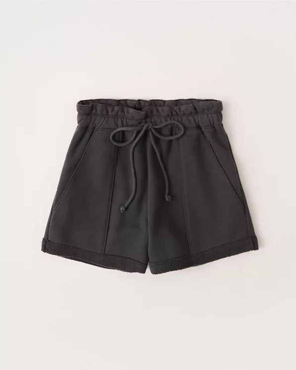 Knit Paperbag Shorts | Abercrombie & Fitch US & UK