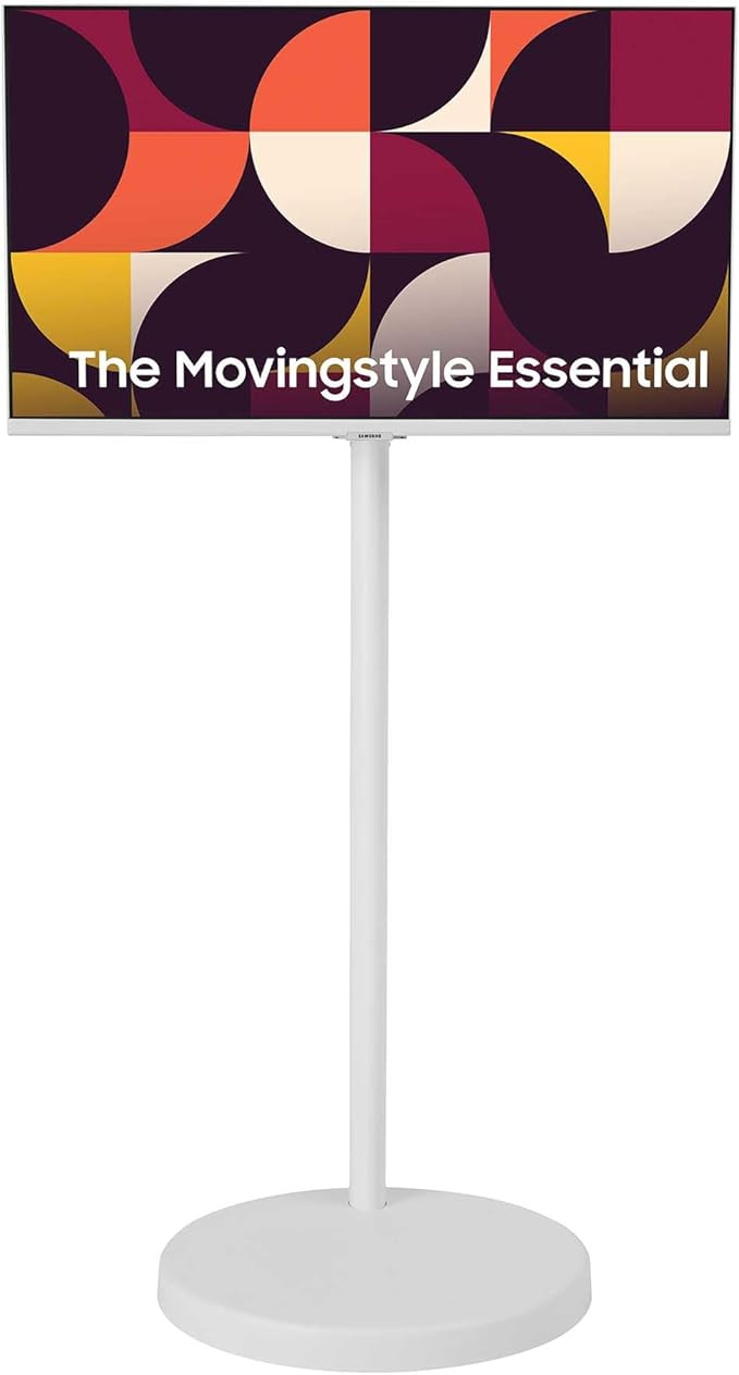 Samsung The Movingstyle Essential 32" 4K UHD Smart Monitor with Adjustable Rolling Stand, Smart T... | Amazon (US)