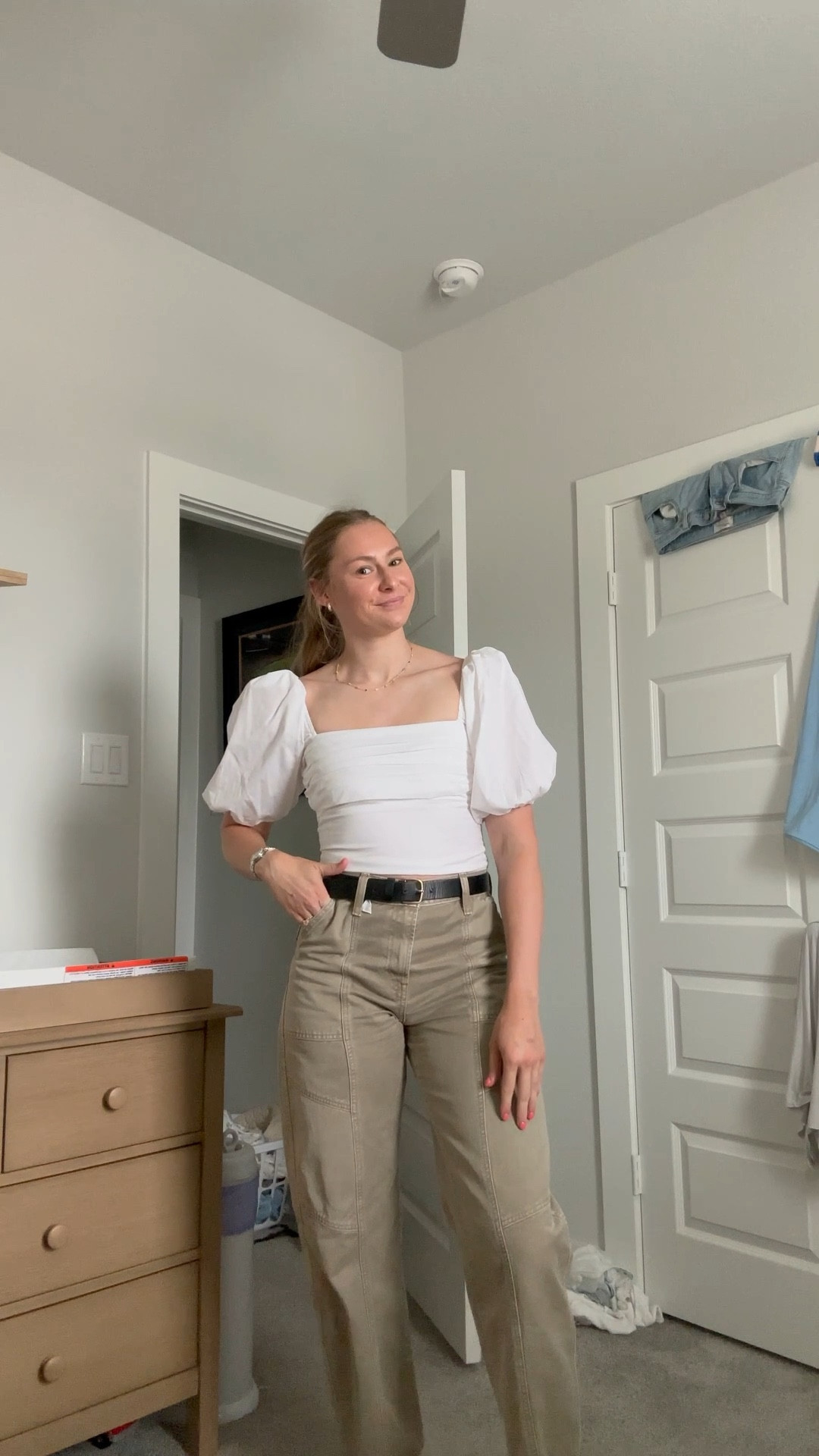 Sunday ootd!!! 💌

Top is not available but will link similar!
Wearing a 27 in the jeans and a small I the top! 

#LTKStyleTip #LTKFamily #LTKSeasonal