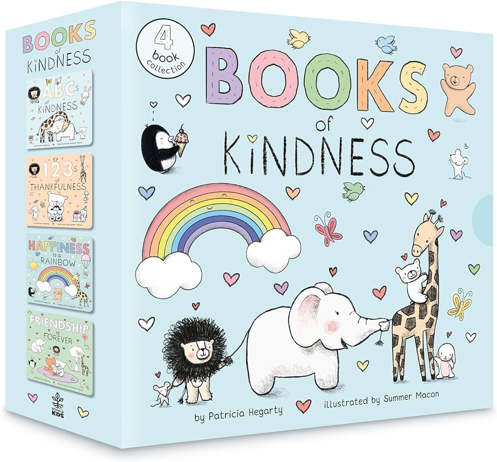 Books of Kindness: ABCs of Kindness; 123s of Thankfulness; Happiness Is a Rainbow; Friendship is ... | Amazon (US)