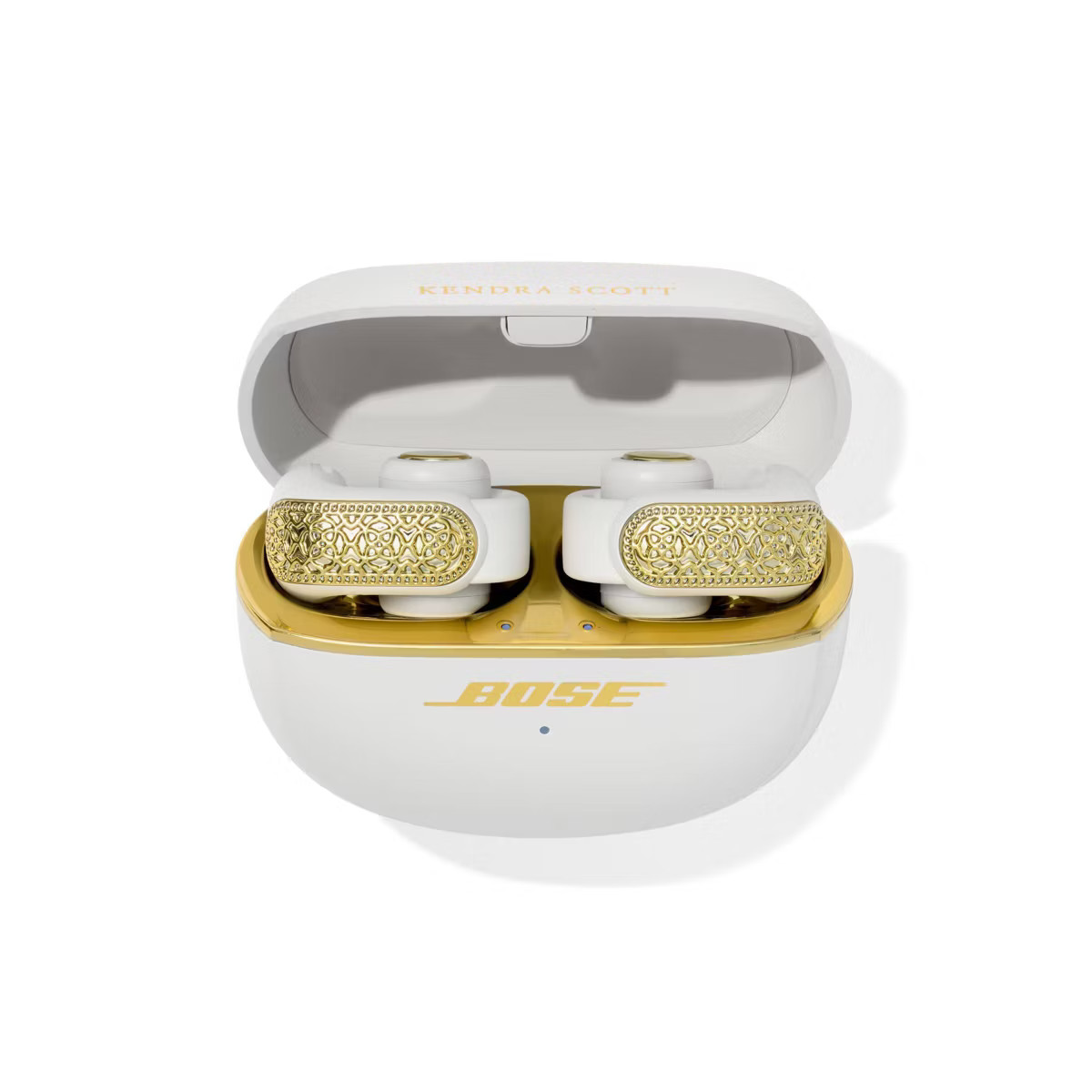 Bose x Kendra Scott Ultra Open Earbuds - Gold Filigree | Target