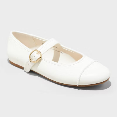 Women's Natalie Mary Jane Ballet Flats - Wild Fable™ | Target