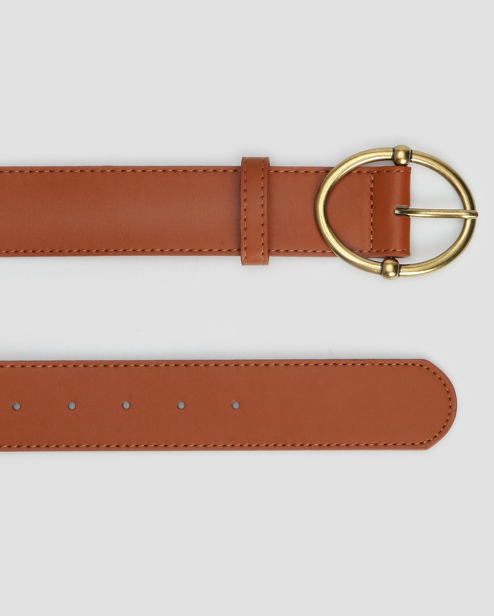 Cinto feminino com fivela oval - Marrom |  Accessori by Riachuelo | Riachuelo (BR)