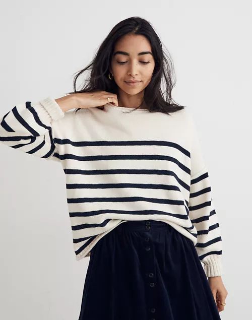 Conway Pullover Sweater in Stripe | Madewell