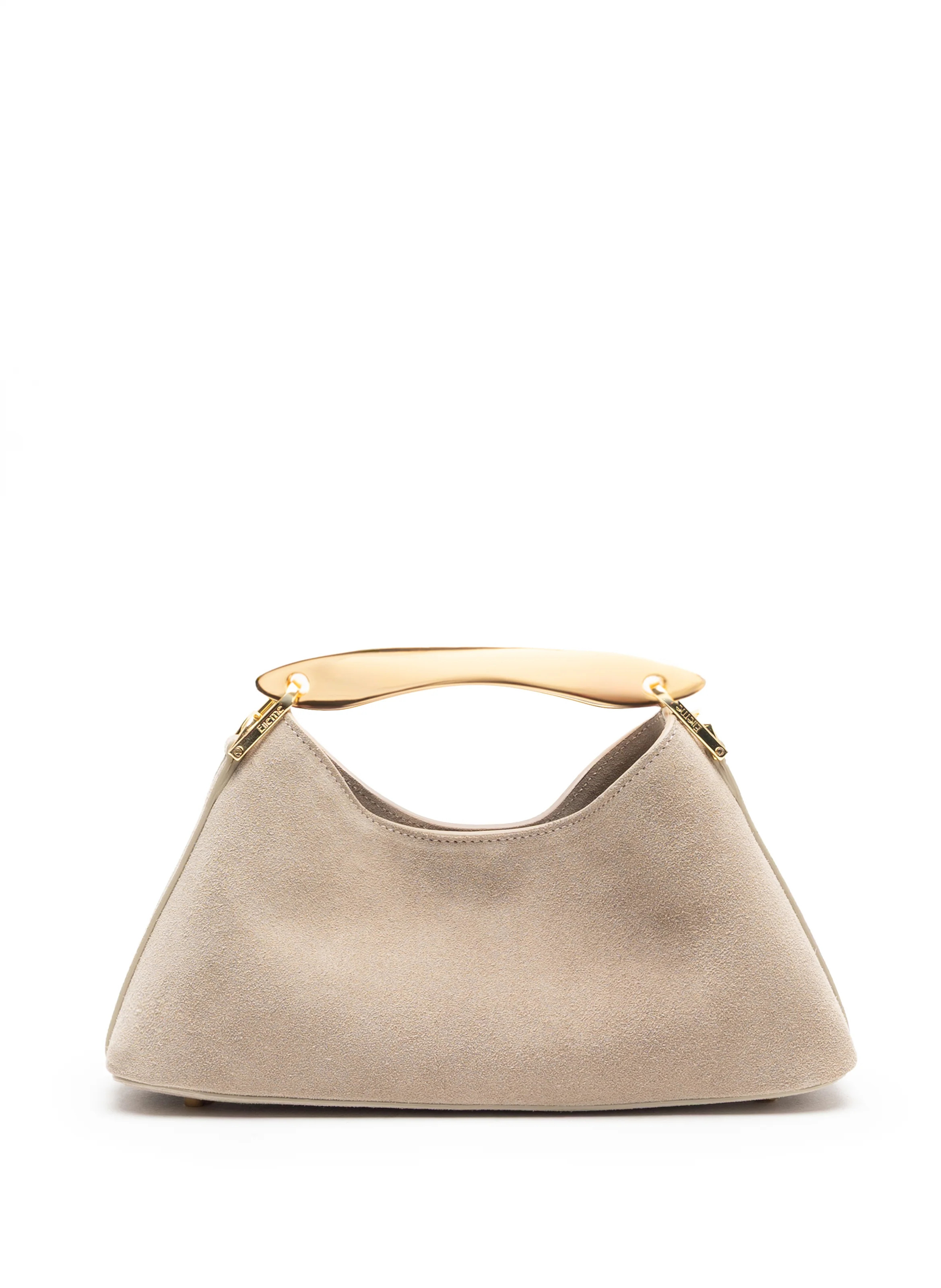 Mini Boomerang Suede Earth - Gold | Elleme