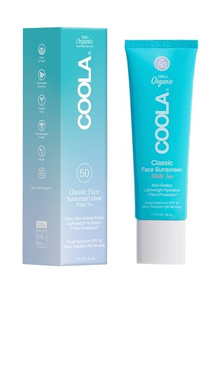 Classic Face Organic Sunscreen Lotion SPF 50 in White Tea | Revolve Clothing (Global)