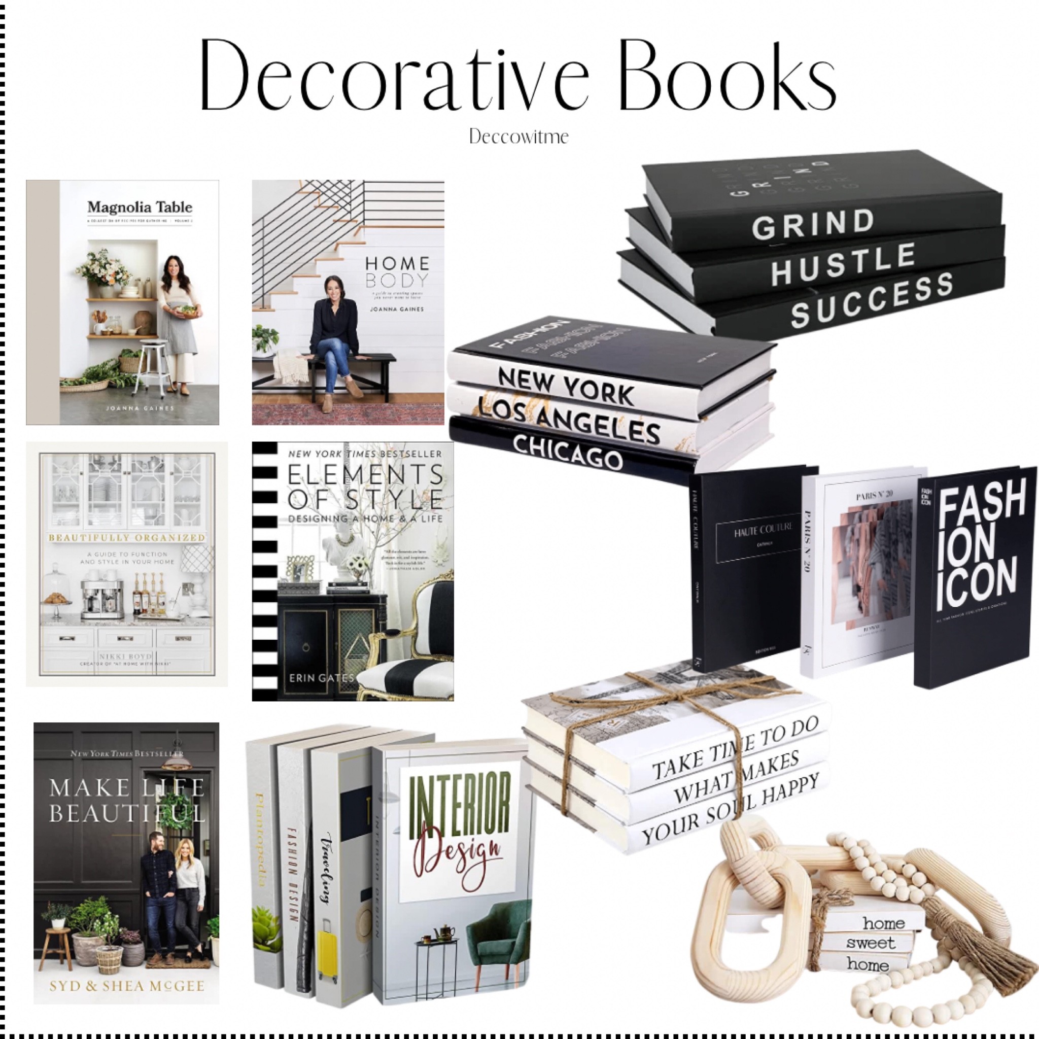 Some Decorative Books for your home or office space ✨ 
#homedecor #homeinspo #bookdecor #decorinspo #magazinedecor #interiordesigninspo #bookinspodecor #studiomccgee 

#LTKhome #LTKunder50 #LTKsalealert