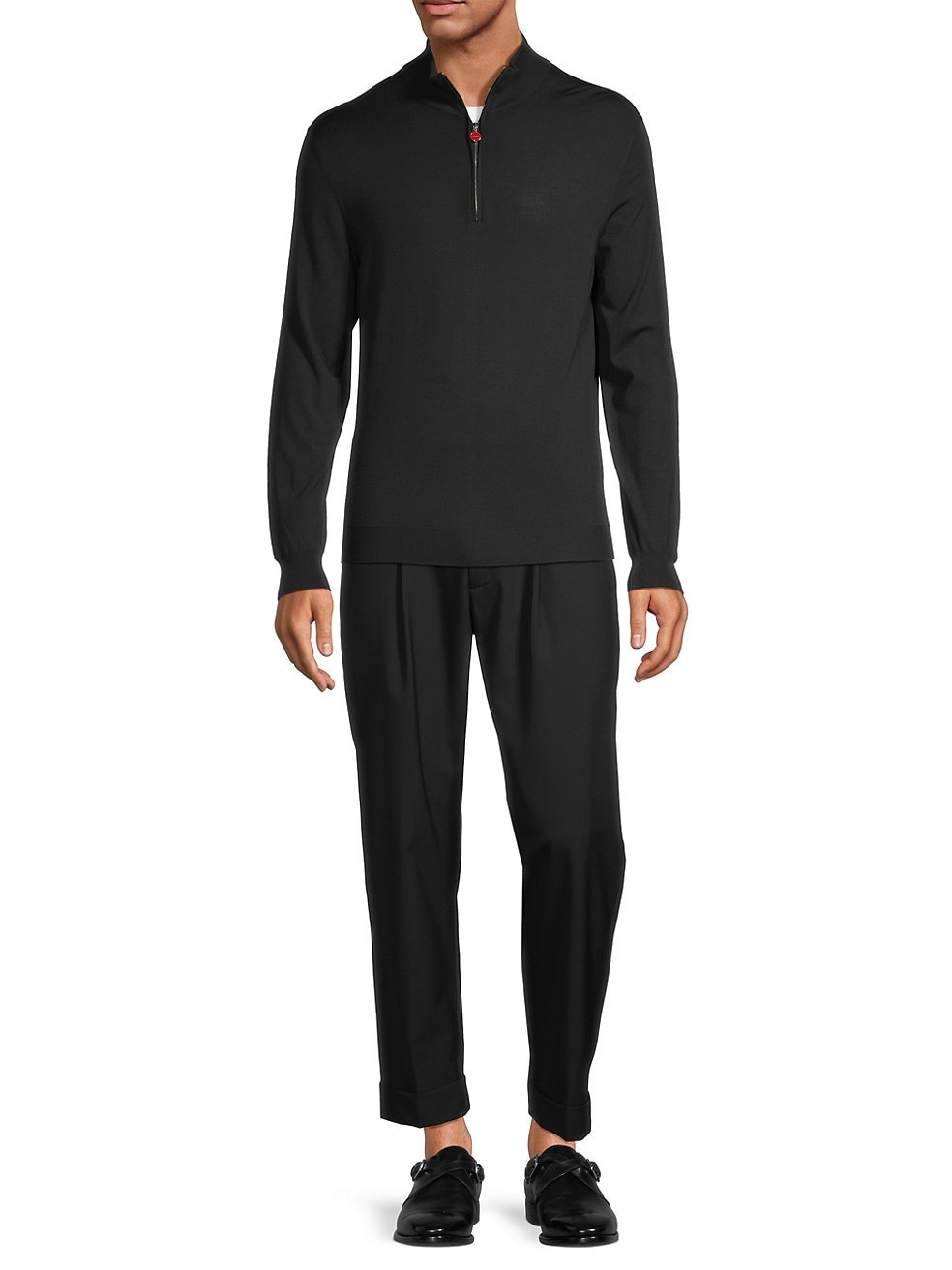 Wool Half-Zip Sweater | Saks Fifth Avenue