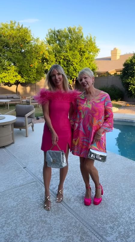 Pink, feathers, and fun! Shop the look here for a GNO

#LTKStyleTip #LTKTravel #LTKWedding