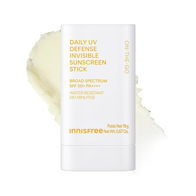 innisfree Daily UV Defense Sunscreen Stick SPF 50+​ | Korean Sunscreen Stick for Face and Body ... | Amazon (US)