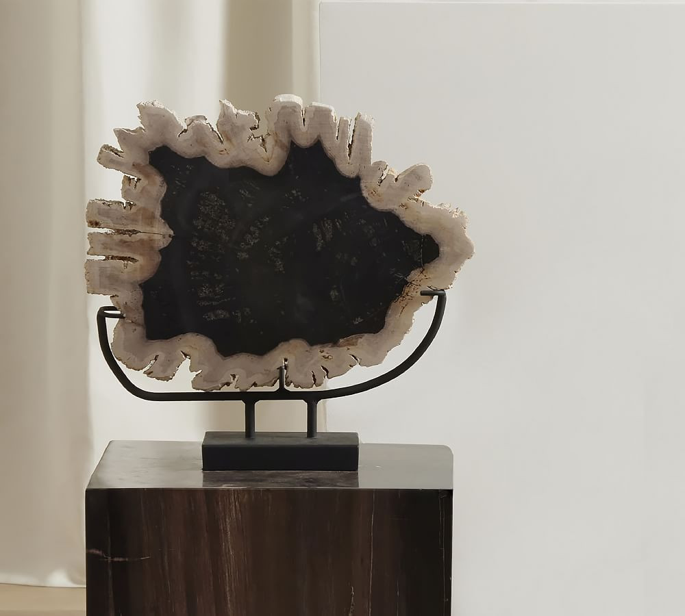 Petrified Wooden Sculpture | Pottery Barn (US)