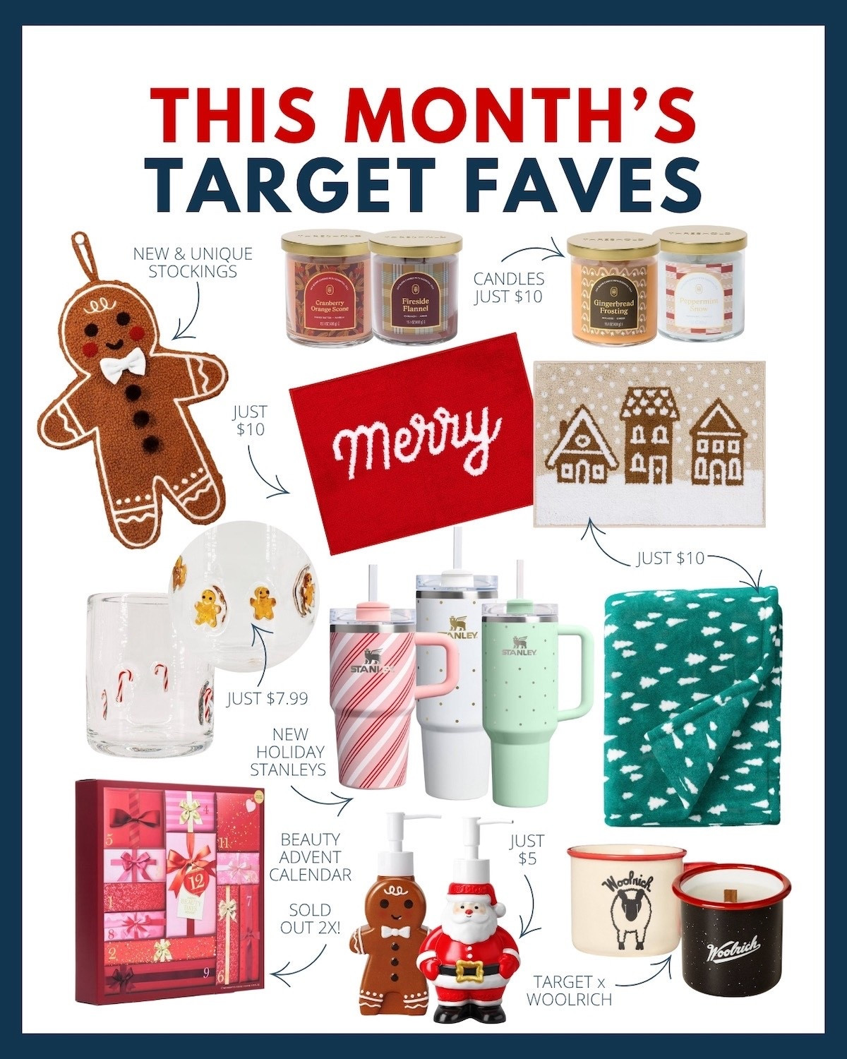 Our team has put together a list of the best finds at Target right now! From bathroom refreshes to beauty advent calendars, and so much more - you’re not going to want to miss these holiday must haves! 😍🎄🎁🎅🏽

#LTKSeasonal #LTKHoliday #LTKHome