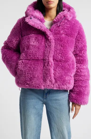 Ronney High Pile Puffer Jacket | Nordstrom
