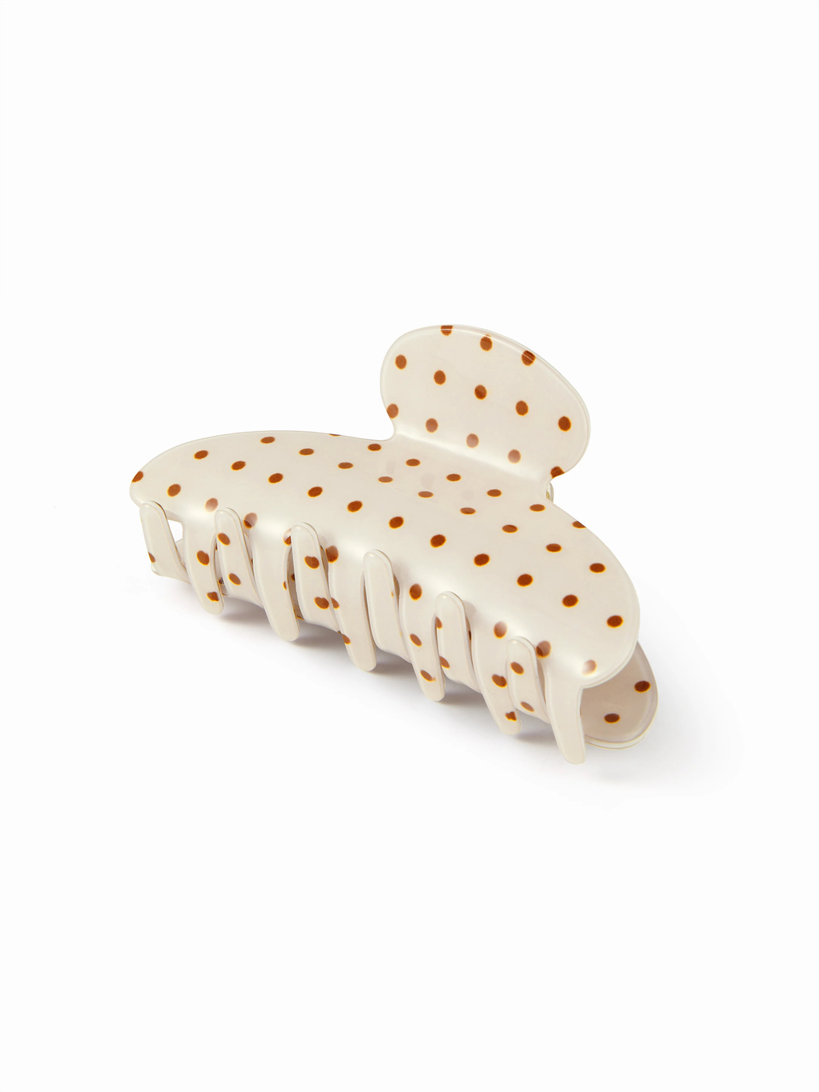 POLKA DOT HAIR CLAW | Cider
