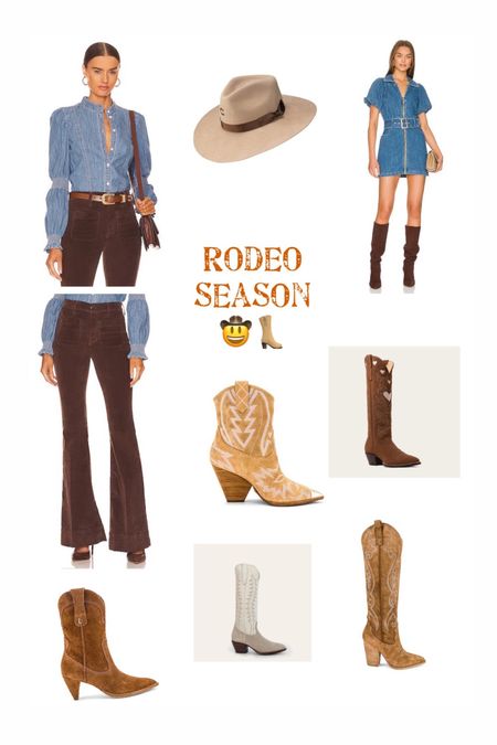 Rodeo Season Rodeo Outfit Houston Rodeo Western Outfit Rodeo Ootd outfits for rodeo Western Cowgirl outfit Cowboy Boots Cowboy Hat Western boots Paisley Fringe jacket Fringe top Denim Jumpsuit Denim Dress Charlie 1 Horse Hat flare jeans Suede jacket Suede fringe jacket City Boots Leather western boots Houston Live Stock Rodeo Texas Country Country Outfit Cowgirl boots Livestock show livestock rodeo Country Music Country Concert Stagecoach Steamboat Montana Wyoming Yellowstone 

Follow my shop @BrittneyFruge on the @shop.LTK app to shop this post and get my exclusive app-only content!

#liketkit 
@shop.ltk
https://liketk.it/3YQdi

Follow my shop @BrittneyFruge on the @shop.LTK app to shop this post and get my exclusive app-only content!

#liketkit #LTKstyletip #LTKunder100 #LTKunder50 #LTKunder100 #LTKunder50 #LTKstyletip
@shop.ltk
https://liketk.it/3YQiV Follow my shop @BrittneyFruge on the @shop.LTK app to shop this post and get my exclusive app-only content!

#LTKstyletip #LTKunder100 #LTKunder50