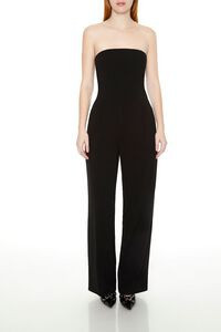 Strapless Straight-Leg Jumpsuit | Forever 21