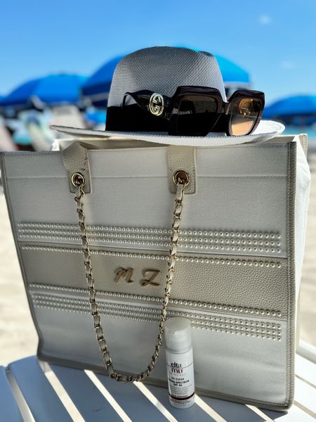 Do you like vacationing in style? I got some awesome beach essentials for you right here!
#AbbotLyon Beach Tote
#GucciSunnies
#NordstromStrawHat
#EltaMDFaceSPF

#LTKSeasonal #LTKsalealert #LTKfindsunder100