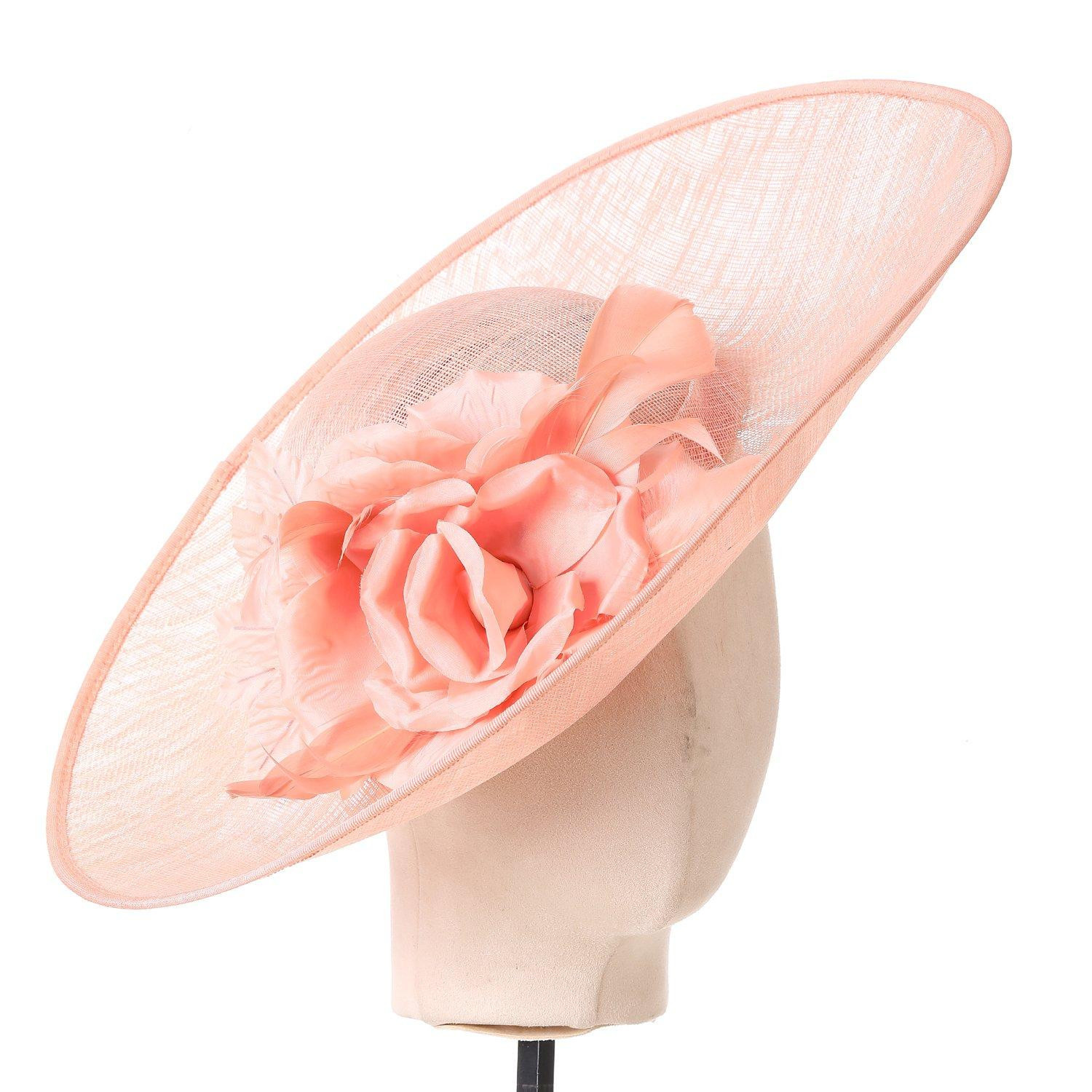 Hats | Delicate Peach Headpiece Fascinator | PEACH ACCESSORIES | Debenhams UK