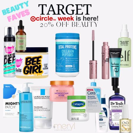 Target Circle deals - a great time to stock up on beauty faves. Here are a few that my teen daughter and i love 
Elf Primer CeraVe Cetaphil Pimple Patch Target Circle Deals Love the Doux Collagen Nails 

#LTKfindsunder50 #LTKbeauty #LTKxTarget