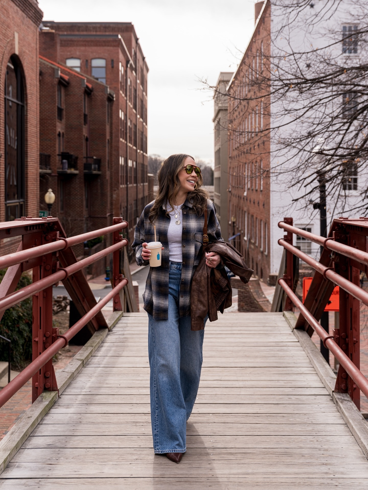 Plaid shirt styled a few different ways 
#12thtribe #georgetowndc #dcinfluencer #checkshirt #plaidshirt 

#LTKootd #LTKdayinmylife #LTKSeasonal