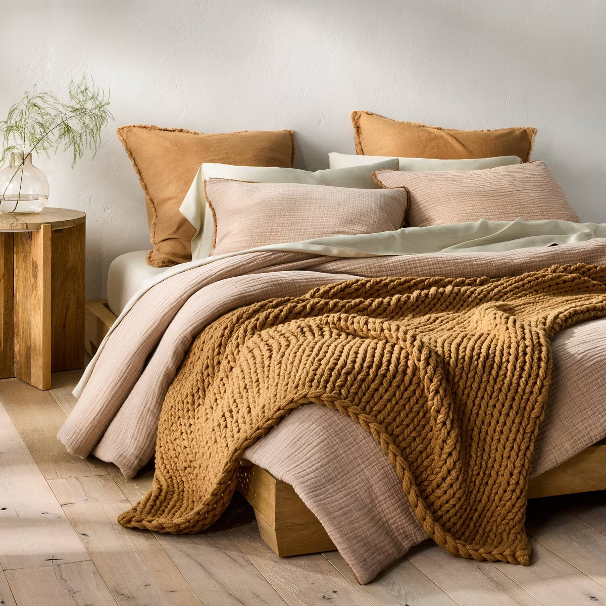 Textured Chambray Comforter & Sham Set - Casaluna™ | Target