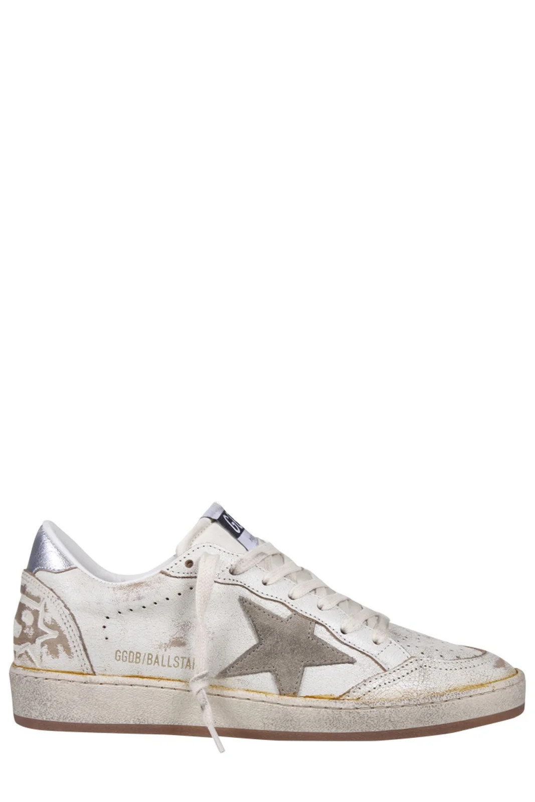 Golden Goose Deluxe Brand Ballstar Lace-Up Sneakers | Cettire Global