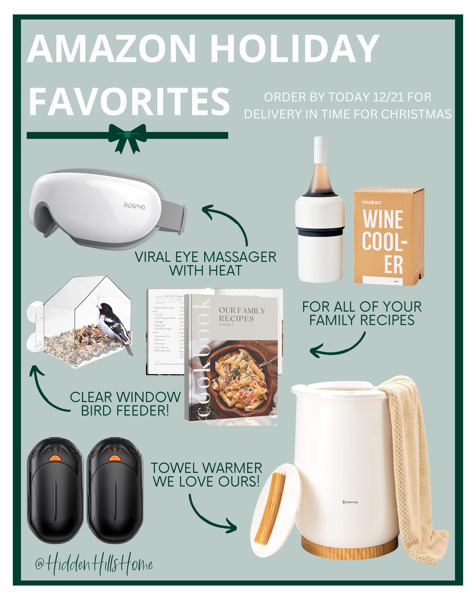 some of my favorite last minute gifts from @amazon✨ #AmazonPartner Don’t forget today 12/21 is the last day to order items to receive them for Christmas! #FallFavorites2024 #amazonholiday #founditonamazon #ad

#LTKGiftGuide #LTKSaleAlert #LTKHoliday