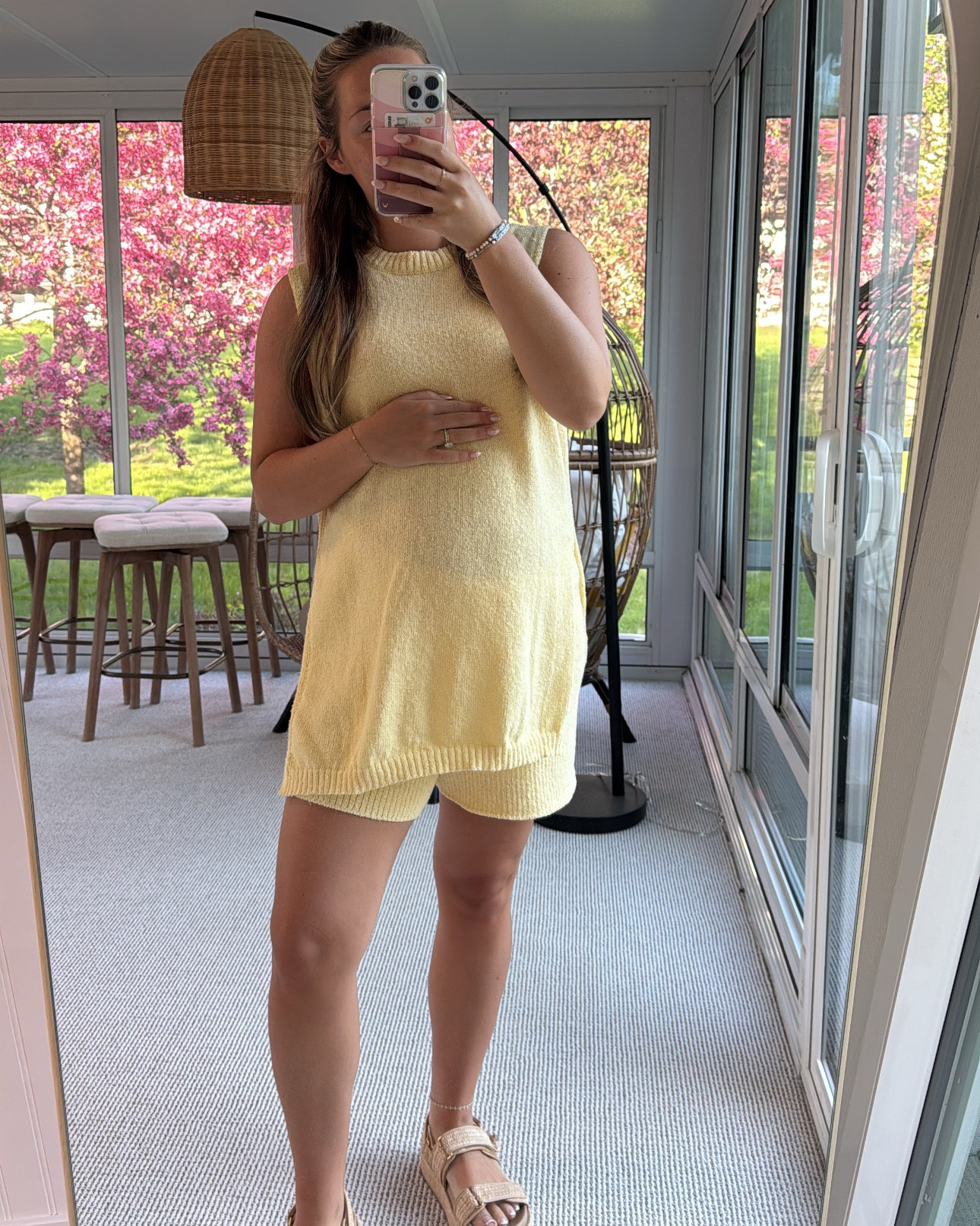 My favorite little butter yellow set from Amazon 🍋 perfect for summer! Wearing a size medium for bump!

#LTKBump #LTKStyleTip #LTKBaby