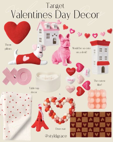 Target Valentines decor 🤍🫶🏽 Most is under $15! 

#LTKfindsunder50 #LTKSeasonal