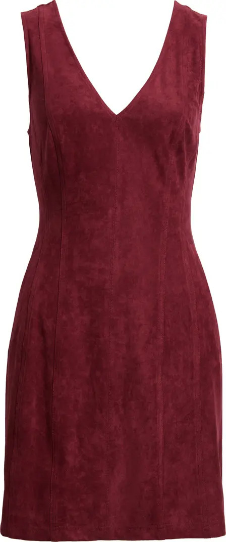Nasha Faux Suede Sheath Dress | Nordstrom