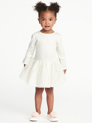 Old Navy Scoop Back Tutu Dress For Toddler Girls Size 12-18 M - Creme de la creme | Old Navy US