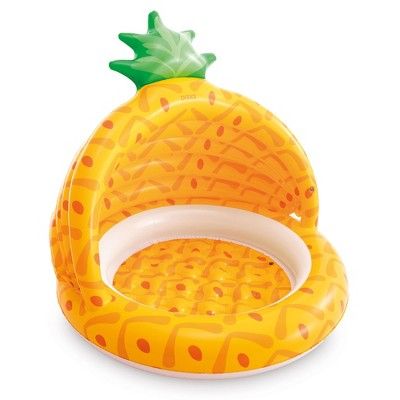 Intex 58414EP 40 Inch Pineapple Design Outdoor 1 to 3 Years Old Baby Toddler Inflatable Swimming ... | Target