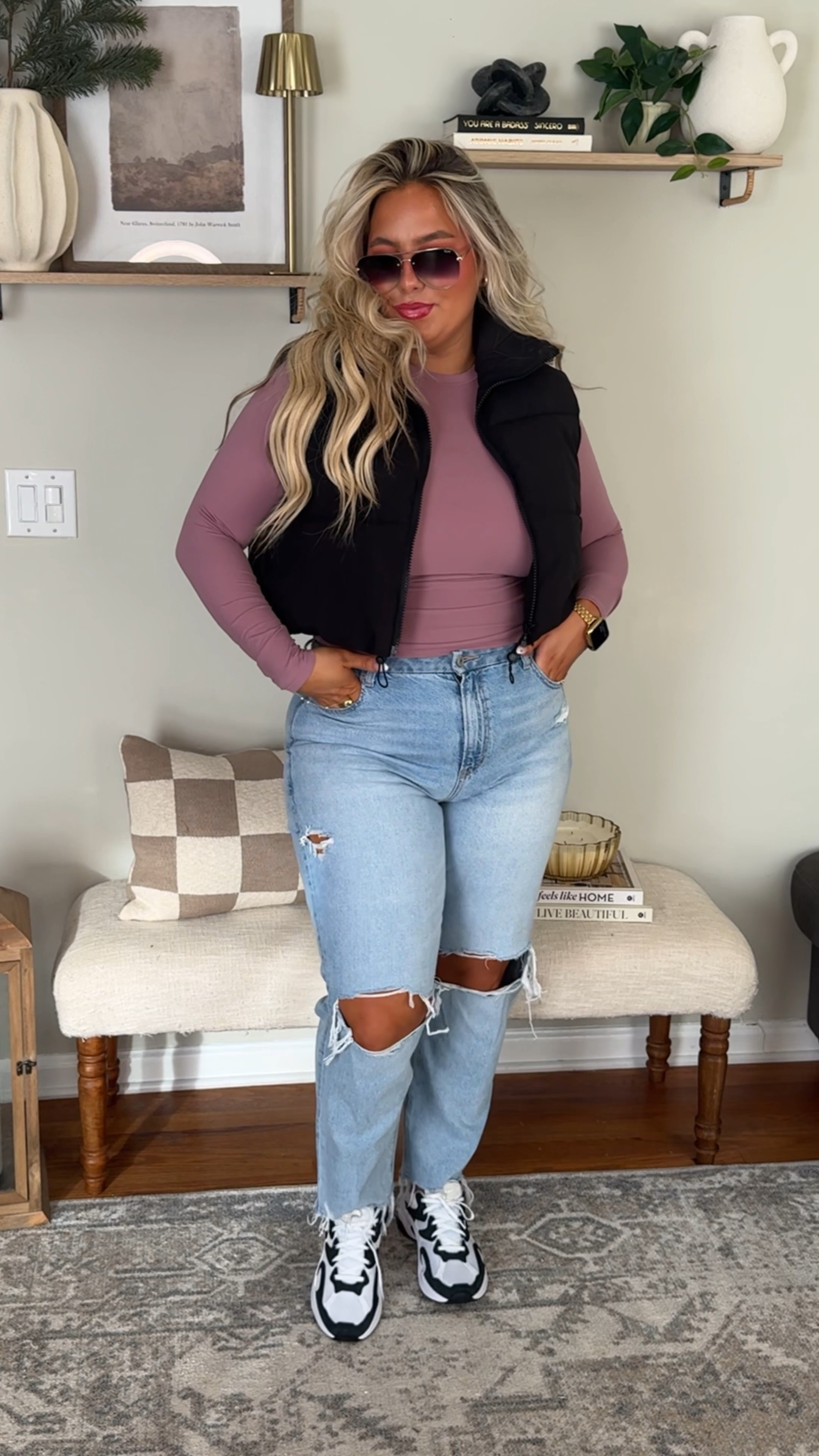 XL TOP
XL VEST
16 JEANS
SHOES TTS

#pumiey #amazonfashion #amazonstyle #amazonfinds #longsleeve #winterfashion

#LTKStyleTip #LTKMidsize #LTKFindsUnder50