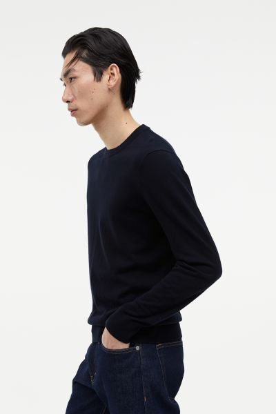 Slim Fit Cashmere-blend Sweater | H&M (US + CA)