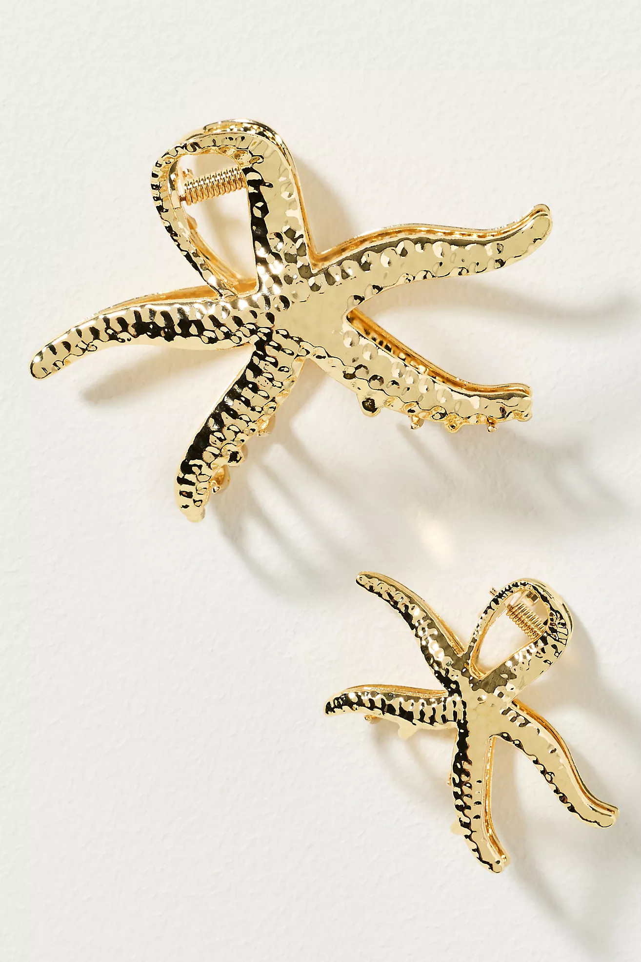 Metal Hair Claw Clips, Set of 2 | Anthropologie (US)