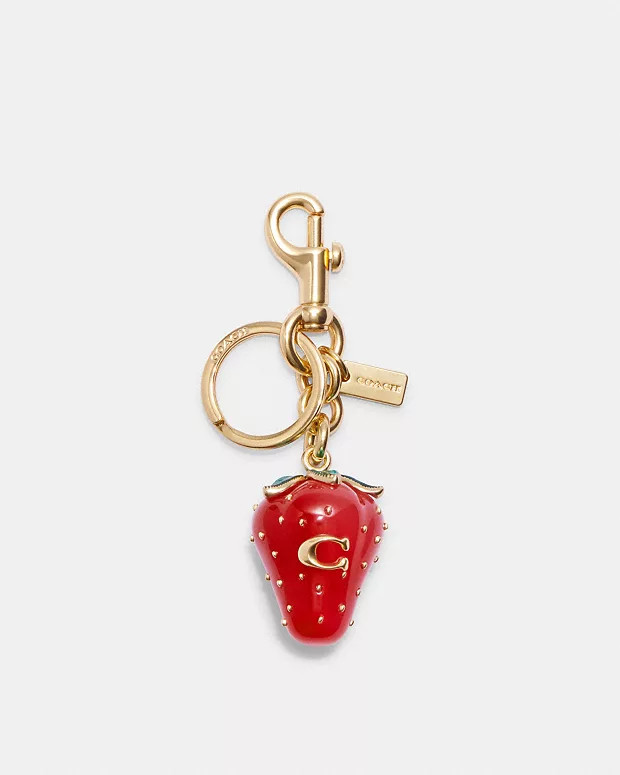 Strawberry Bag Charm | Coach Outlet US