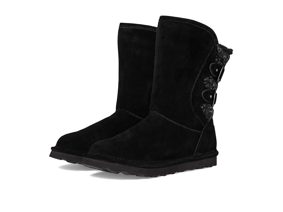 Bearpaw Jenni Women's Boots Black II : 5 M, Suede | Zappos
