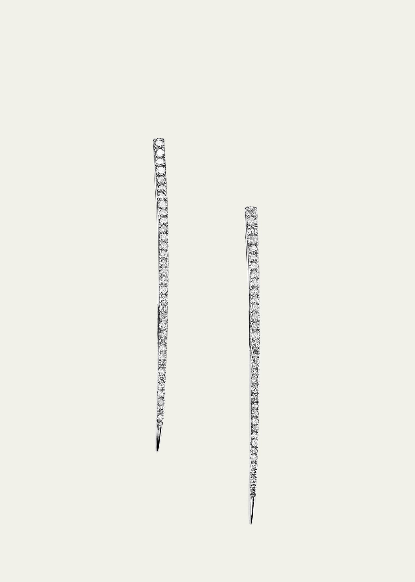 Sheryl Lowe Spike Pave Diamond Earrings | Bergdorf Goodman
