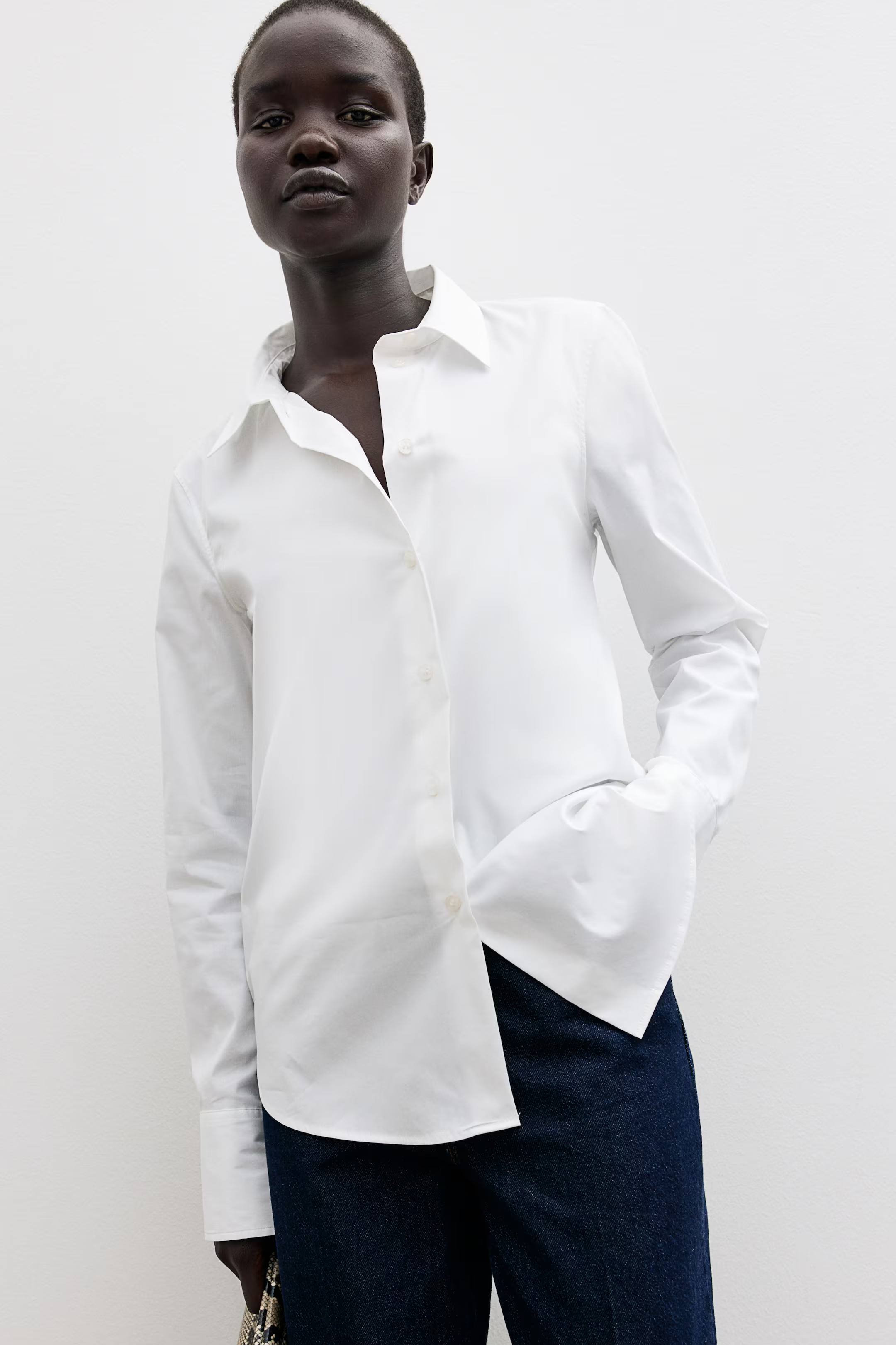 Cotton-blend Shirt | H&M (US + CA)