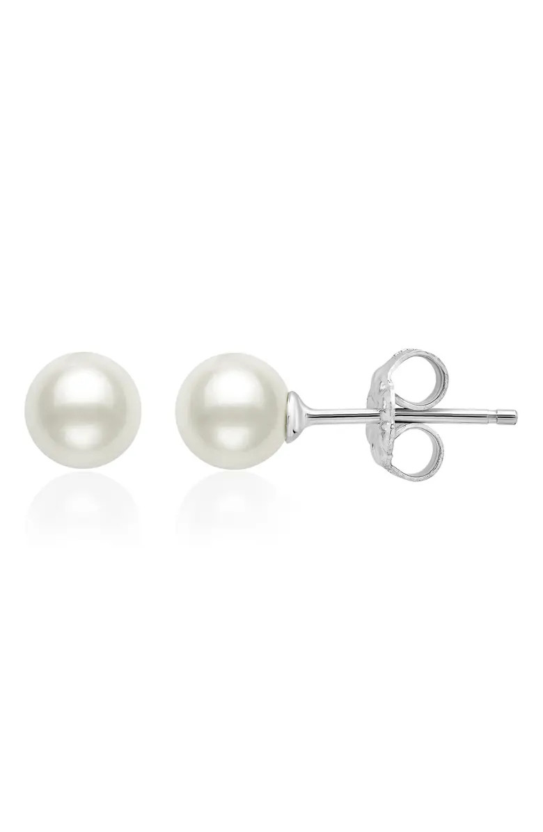 Cultured Pearl Stud EarringsCRISLU | Nordstrom