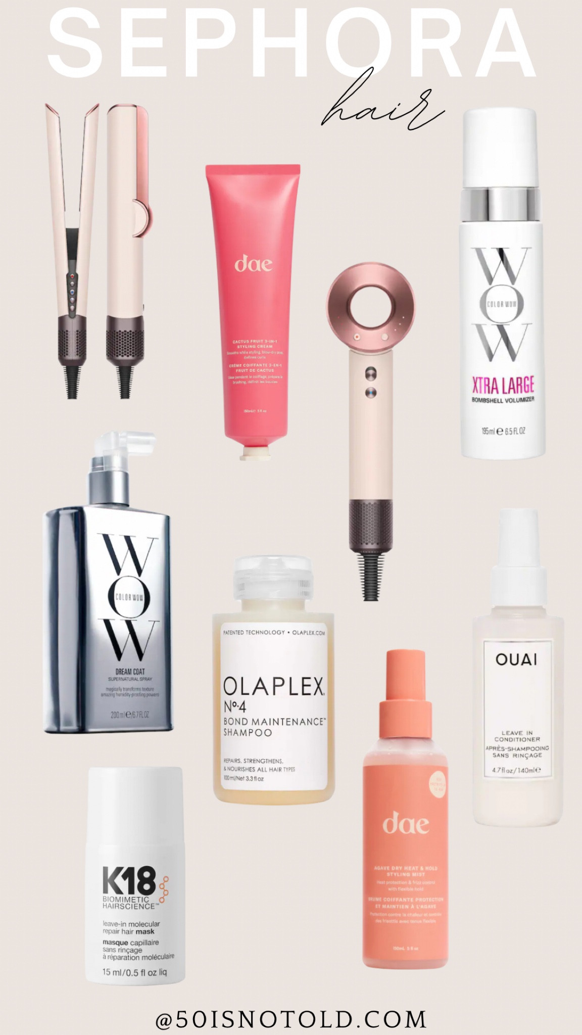 Sephora sale | hair products on sale | beauty finds | limited edition Dyson | dae hair products | Olaplex 

#LTKsalealert #LTKxSephora #LTKbeauty