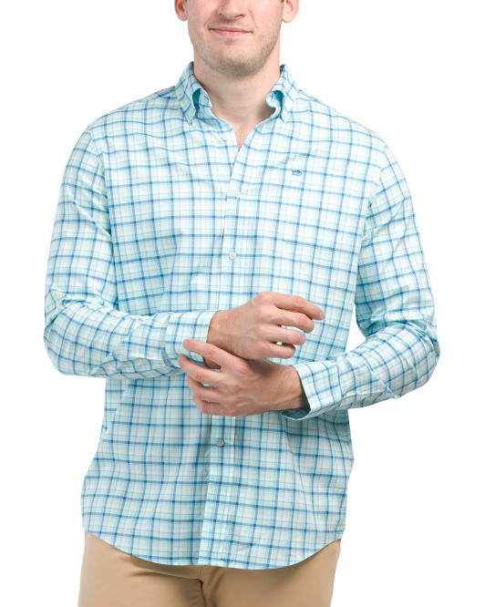 Long Sleeve Palero Plaid Sport Shirt | TJ Maxx