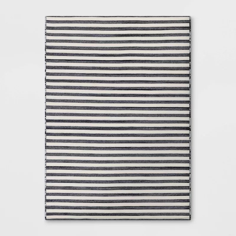 Narrow Wornstripe Woven Outdoor Rug - Threshold™ | Target