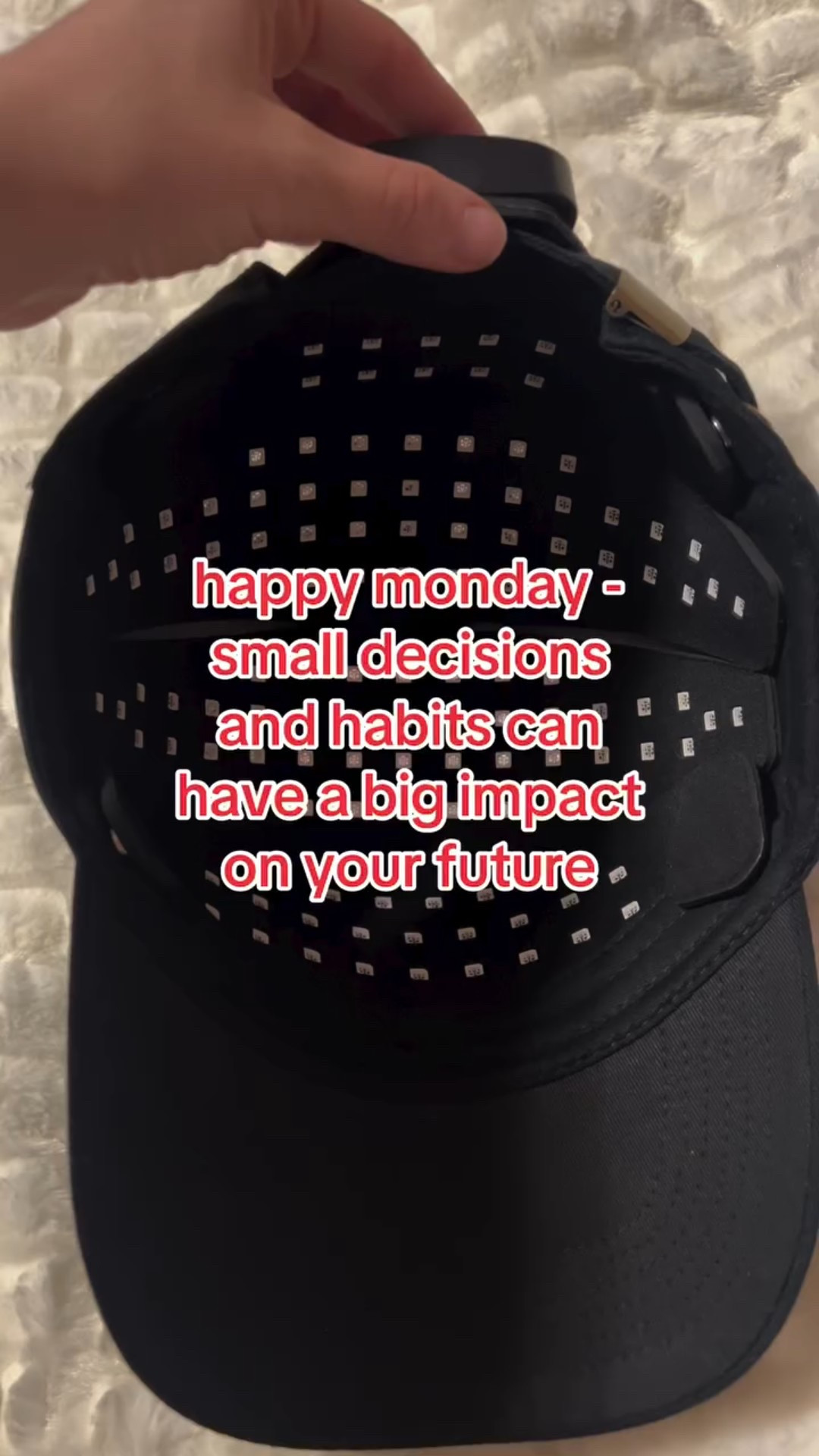 it’s those small decisions and habits ✨ happy monday everyone! 

✨ *a habit that ultimately changed my future was my decision to commit to my self-care routine! 

💖 shop this red light hat and more from higherDOSE via the link in my bio (can be found under “ALL LINKS” and in my story highlight named “higherDOSE” - there’s a special discount for you there too! #higherDOSEpartner 

#thebananniediaries #thebananniediariesbyannie #redlighthat #smalldecisions @higherdose #smalldecisionsbigimpact #smallhabitsbigresults #smallhabitsbigresults #committedtoexcellence #loveyourselffirst #happymondays 

*This is for informational purposes only to describe my personal experience and not medical advice. Always consult a healthcare professional for personalized guidance.

These statements have not been evaluated by the FDA. This product is not intended to diagnose, treat cure, or prevent any disease.