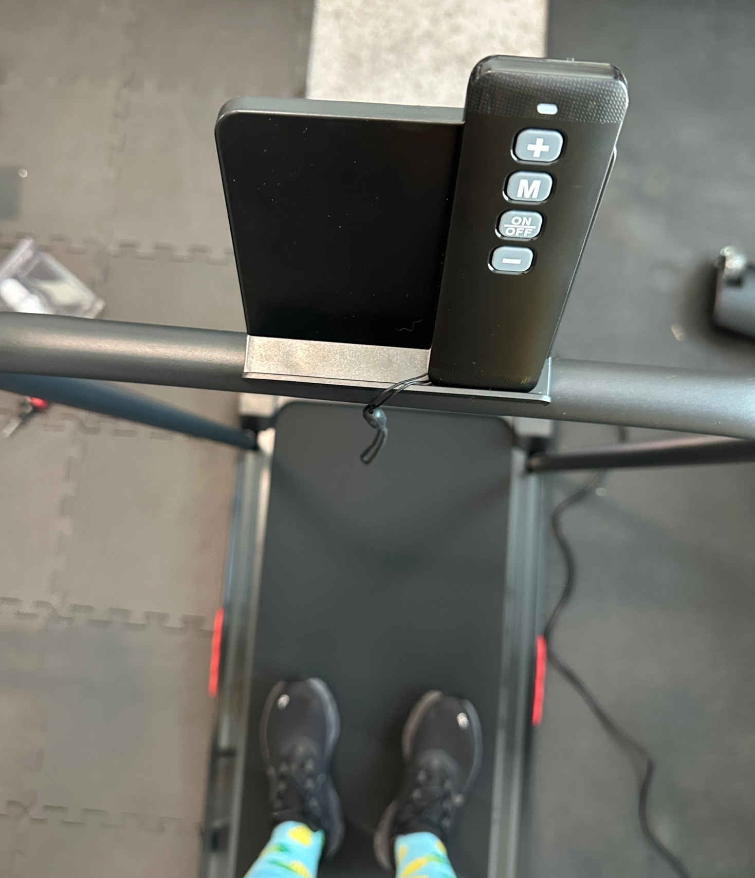 It’s so hot and I haven’t been able to go take my walks. I snagged a good deal on a Walking Pad Treadmill for our Home gym. #workout #walkingpad #treadmill #homegym