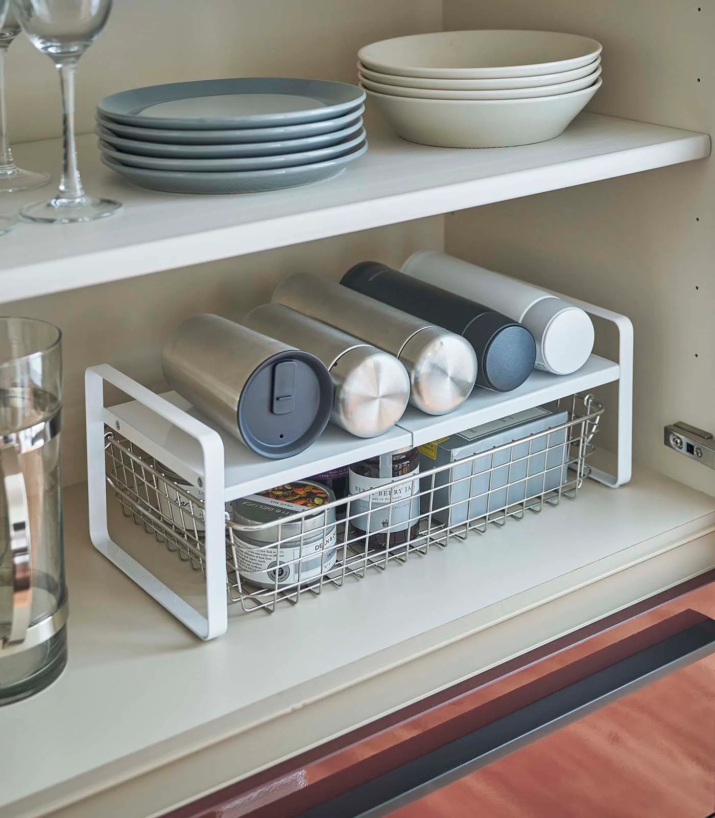 Expandable Kitchen Riser - Steel | Yamazaki Home