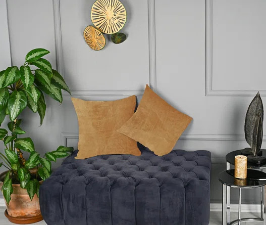 Velvet Throw Square Pillow Cover | Wayfair North America